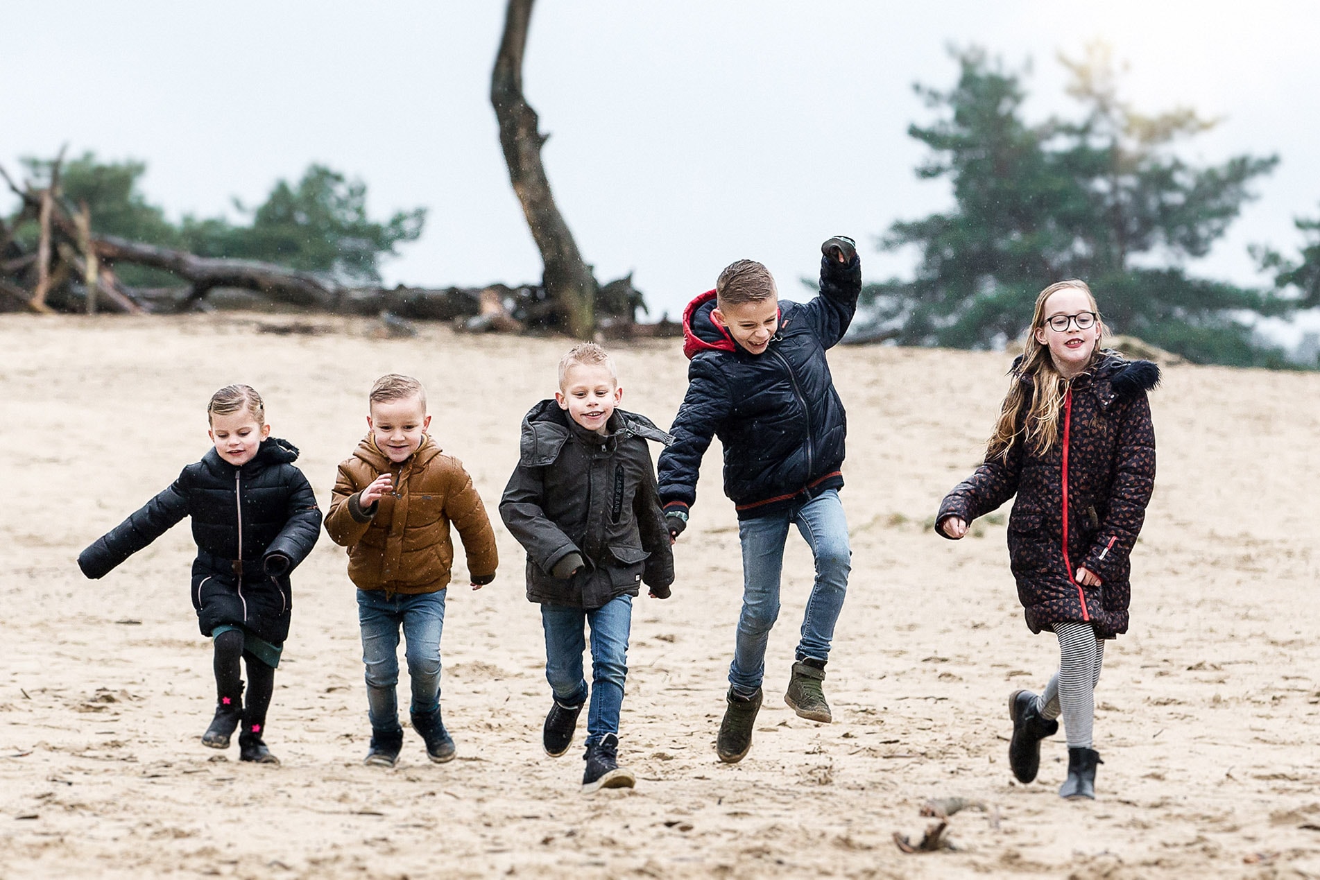 Familiefoto’s maken op het Mosselsezand in Otterlo, foto 1