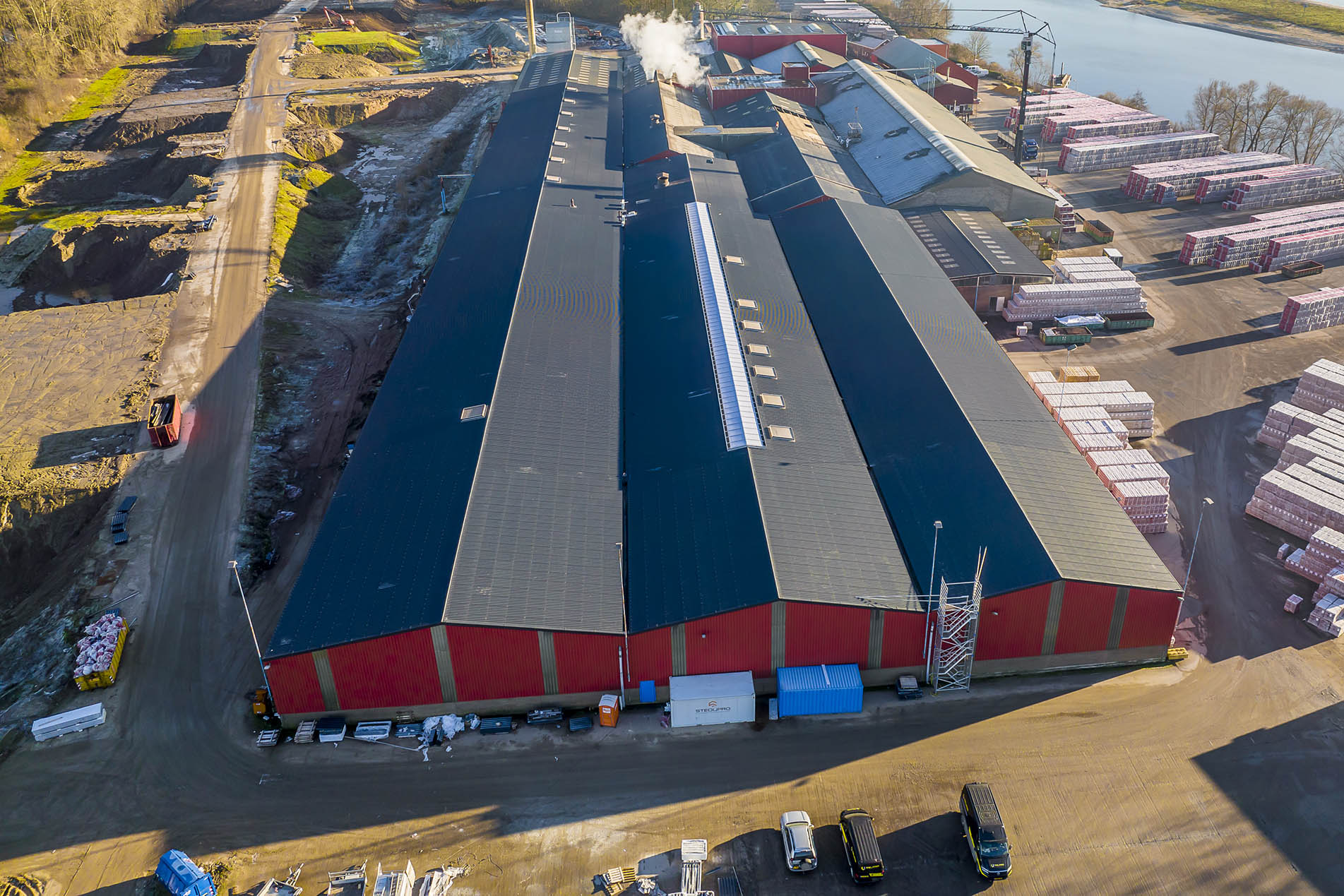 Drone video en fotografie Steenfabriek Haaften, foto 16